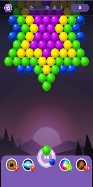 Bubble Shooter Rainbow स्क्रीनशॉट 0