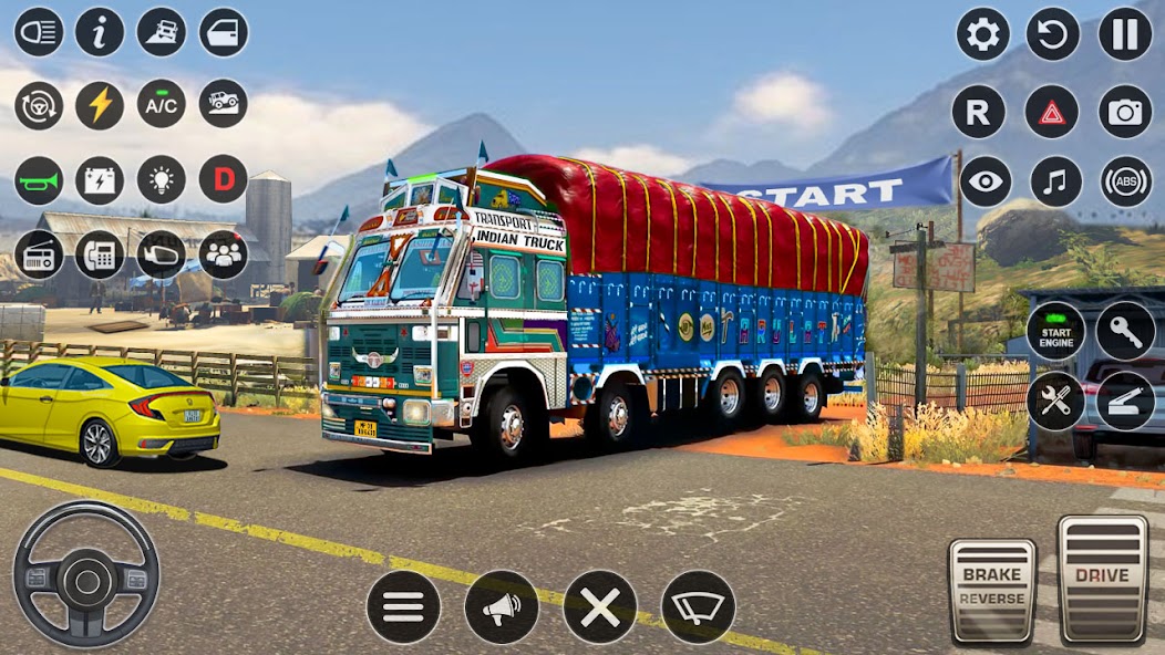 USA Truck Long Vehicle Offline Schermafbeelding 0