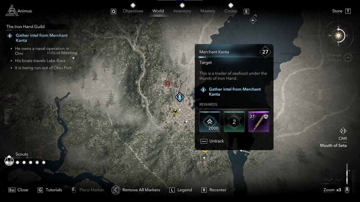 Alle Mitglieder der Eisenhandgilde in Assassins Creed Shadows Kanta