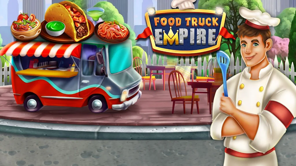 Schermata Food truck Empire Cooking Game 0