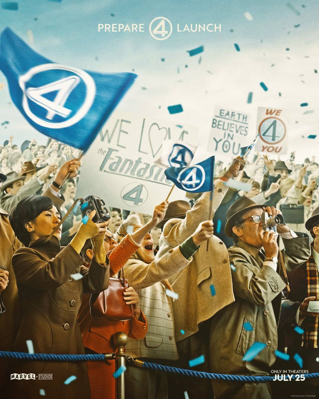 这个神奇的四个超级粉丝的四个手指？图片来源：Marvel Studios。