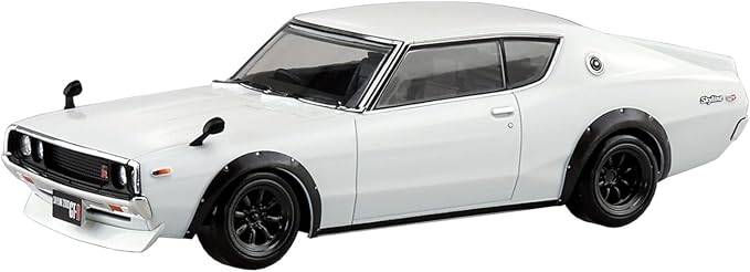 Aoshima Aoshima Nissan C110 Skyline GT-R Niestandardowy White 1:32 Scale Kit