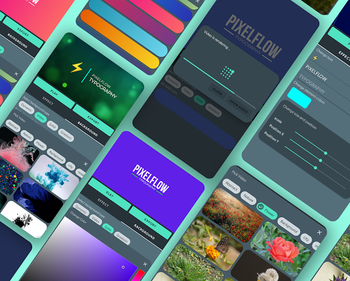 PixelFlow: Intro video maker 螢幕截圖 1