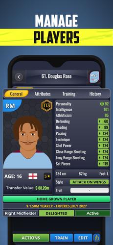 Ultimate Football Club Manager Capture d'écran 0
