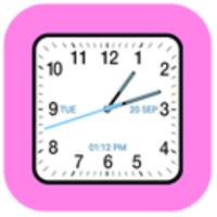 Analog Clock Square Cloassic