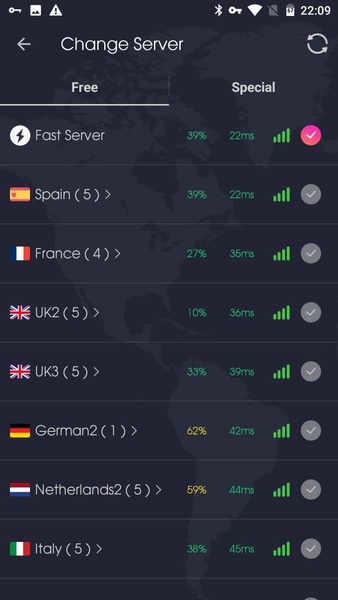 VPN Proxy Speed - Super VPN 螢幕截圖 0