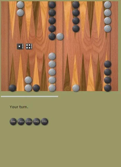 Backgammon Solitaire Classic 스크린샷 2