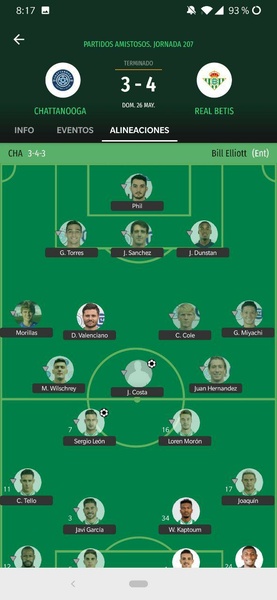Real Betis Balompié スクリーンショット 1