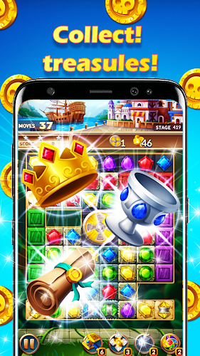 Jewels Crush Fantasy: Match 3 螢幕截圖 1