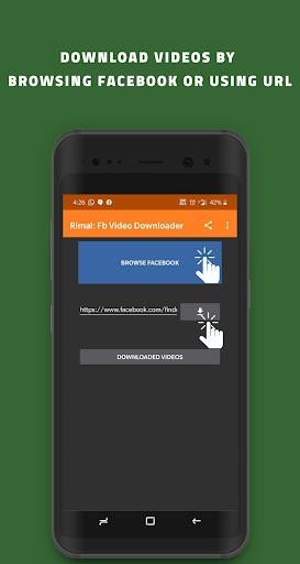 Schermata FastVid: Download for Facebook 3