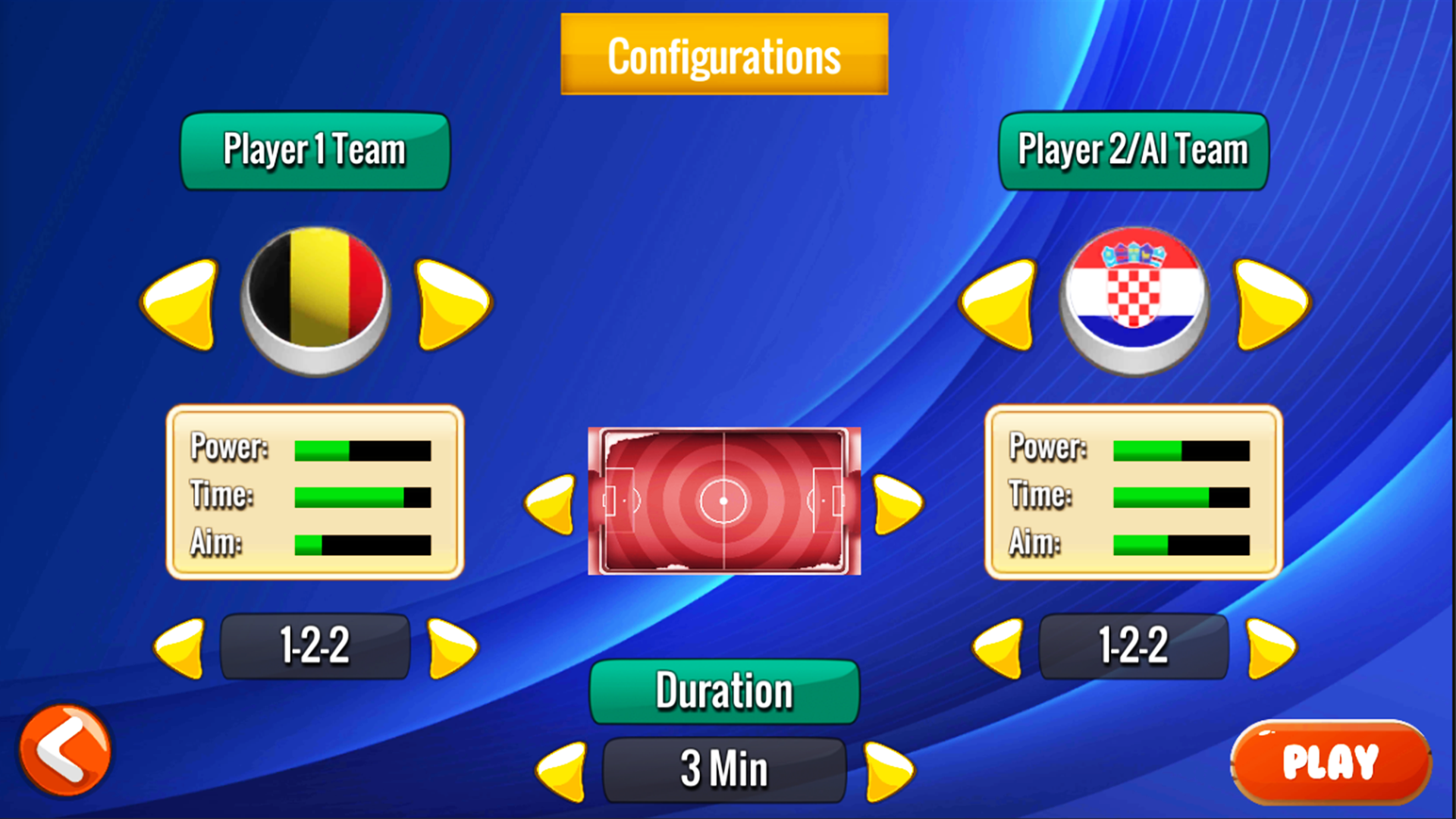 Finger Soccer 螢幕截圖 1