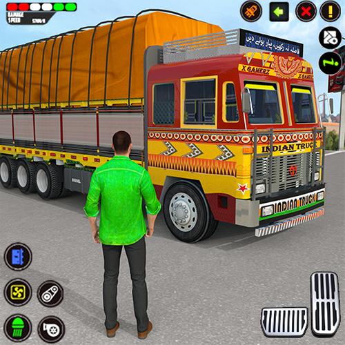 Indian Truck Drive Truck Games Captura de tela 0