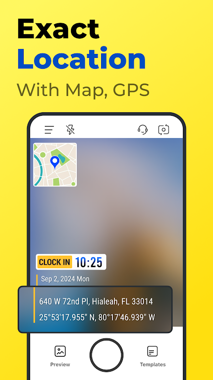 Timemark: Timestamp Camera,GPS Zrzut ekranu 1