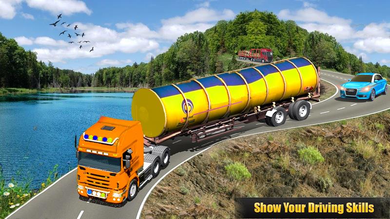 Truck Sim :Modern Tanker Truck 螢幕截圖 2