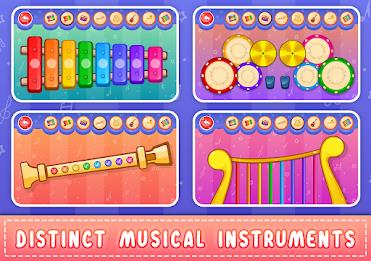 Piano Kids Music Games ဖန်သားပြင်ဓာတ်ပုံ 0