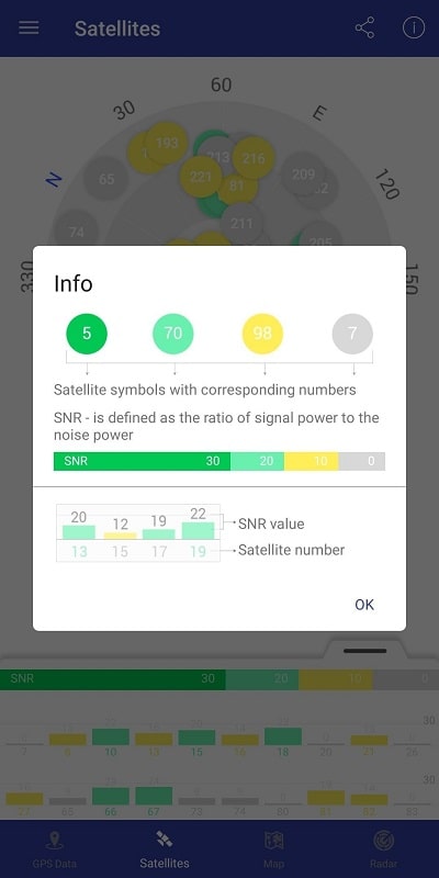 GPS Data 螢幕截圖 1