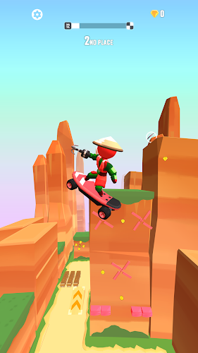 Swing Loops: Grapple Hook Race 螢幕截圖 0