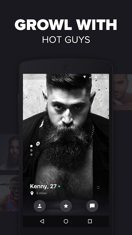 Grizzly - Gay Dating and Chat 螢幕截圖 2