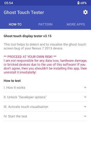 Ghost Touch Tester Captura de pantalla 0