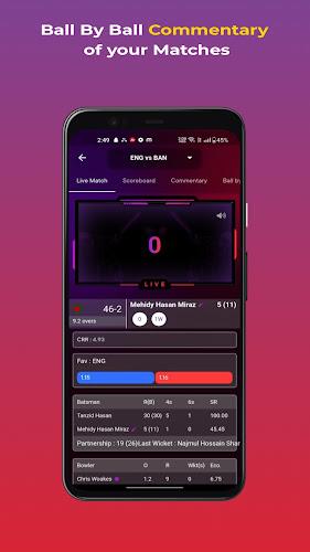 CricWay - Live Scores & Line Screenshot 2
