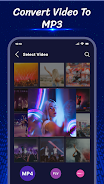 Mp4 To Mp3, Video To Audio Captura de pantalla 0