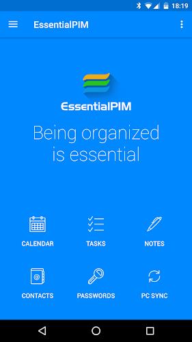 Schermata EssentialPIM - Your Organizer 0