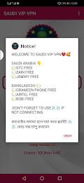 Saudi Vip Vpn 螢幕截圖 1
