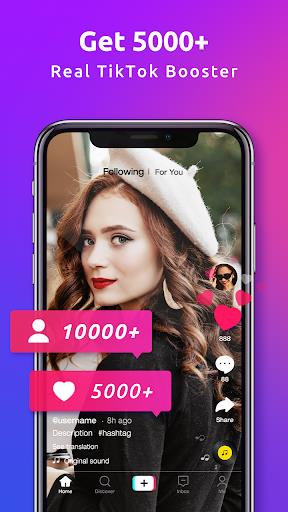 Tikboost-Get followers, likes 螢幕截圖 2
