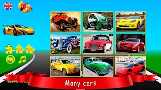 Puzzles cars 螢幕截圖 1