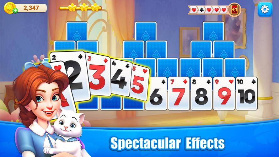 Classic Solitaire TriPeaks Captura de tela 1