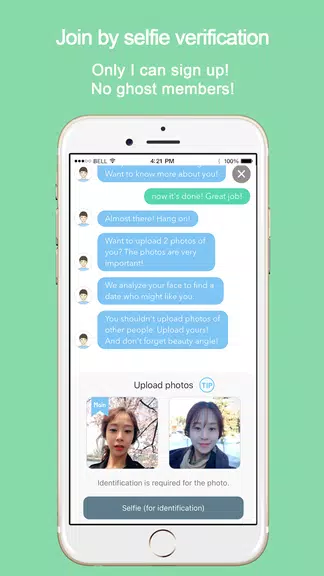 WowU– Face recognition Dating, Meet Singles & Chat スクリーンショット 2