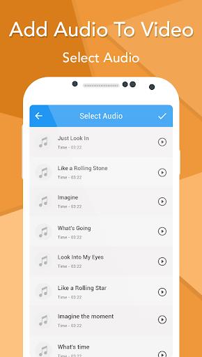 Add Audio To Video 螢幕截圖 3