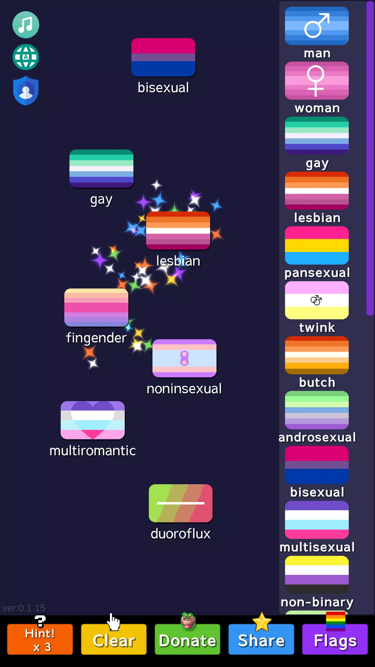 LGBTQ Flags Merge ဖန်သားပြင်ဓာတ်ပုံ 0