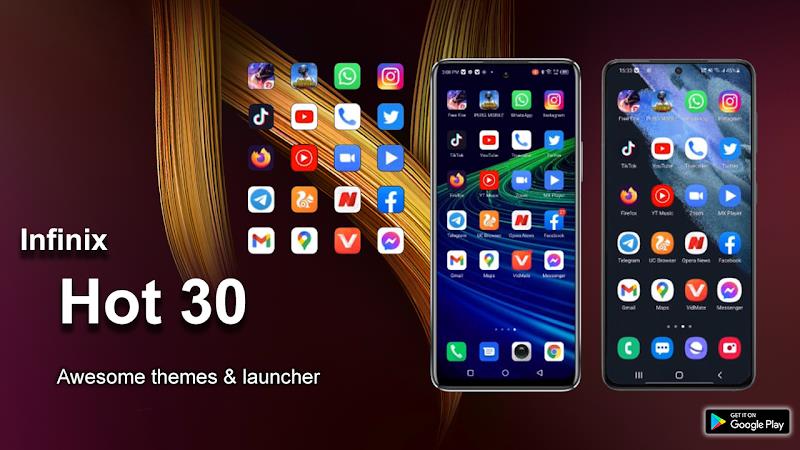 Infinix Hot 30 Launcher:Themes 螢幕截圖 0