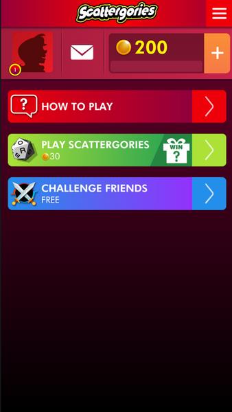 Scattergories ဖန်သားပြင်ဓာတ်ပုံ 2