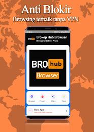 Brokep Hub Browser VPN Browser Tangkapan skrin 1