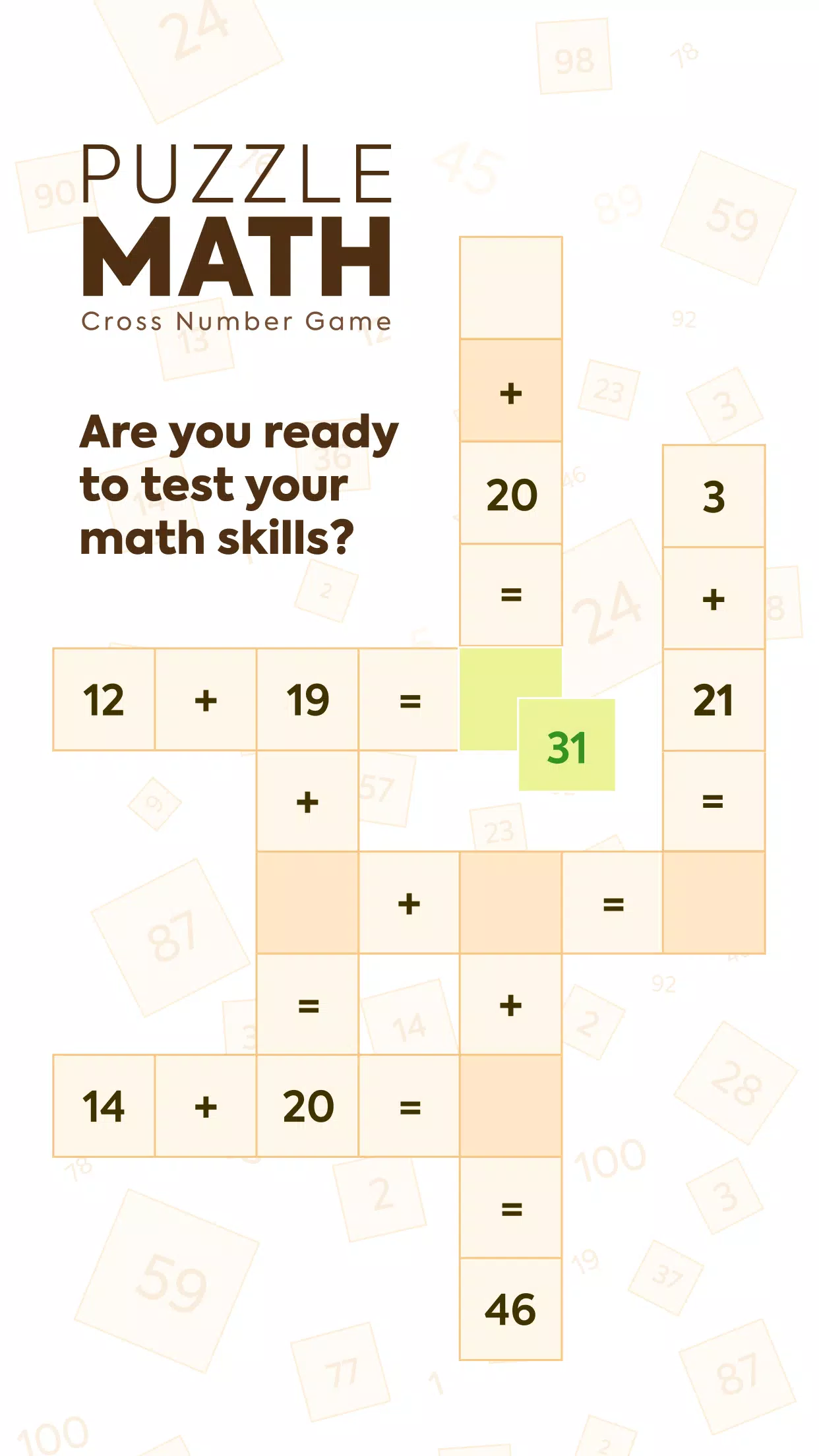 Puzzle Math スクリーンショット 0