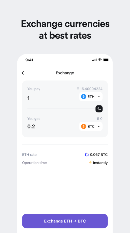 SPACE iZ Wallet 螢幕截圖 0