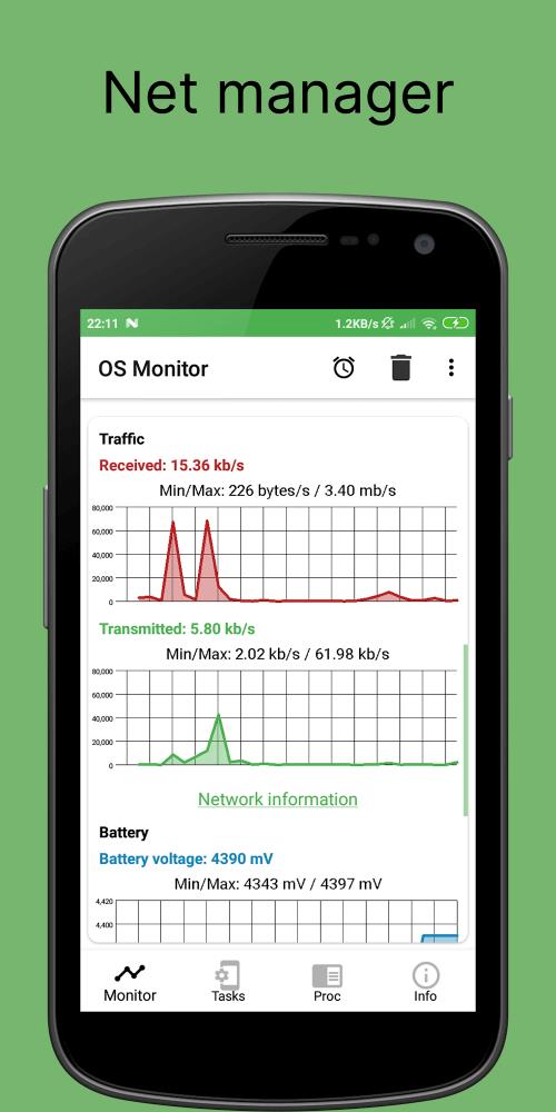 OS Monitor: Tasks Monitor Captura de tela 2