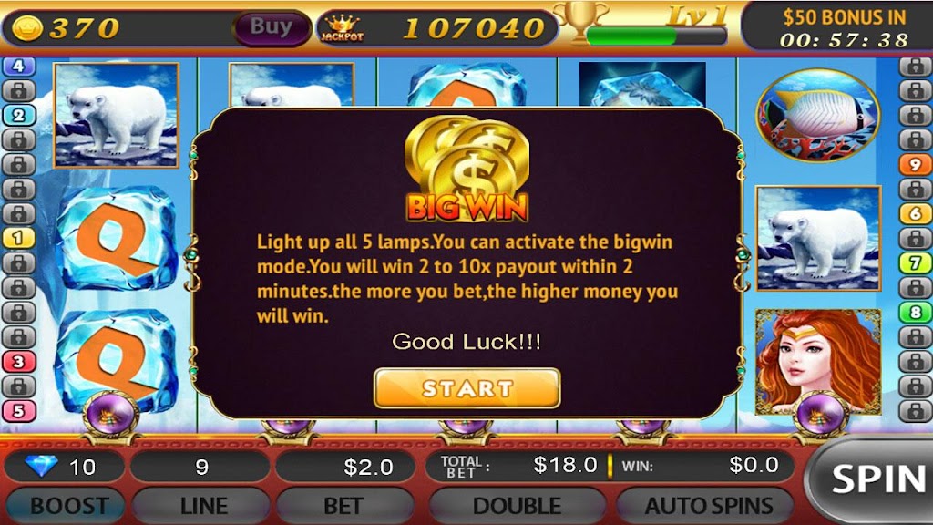 Slots Arctic:Free Slot Machine 스크린샷 3