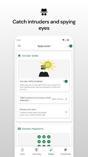 Schermata AI Locker: Hide & Lock any App 3