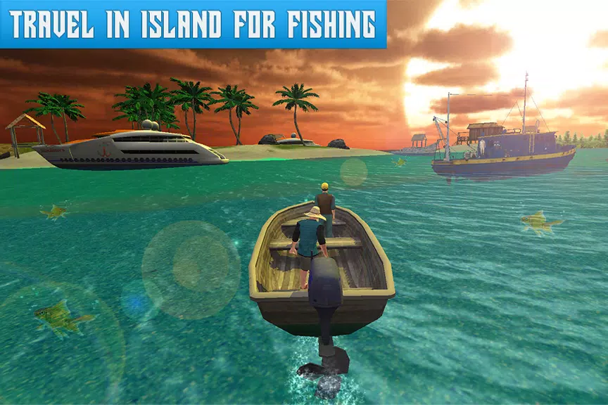 Boat Fishing Simulator Hunting 螢幕截圖 1