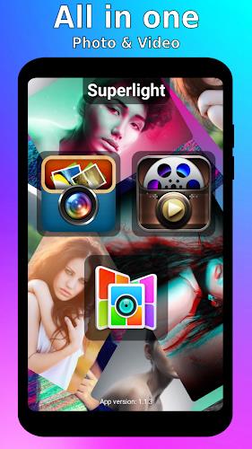 Schermata Superlight: Photo Video Editor 0