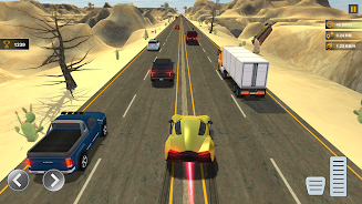 Heavy Traffic Rider Car Game স্ক্রিনশট 0