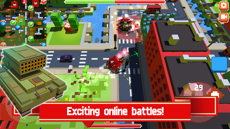 Brawl Boxes: Pixel tanks 螢幕截圖 2