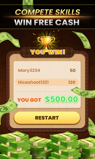 Carrom Cash 스크린샷 3