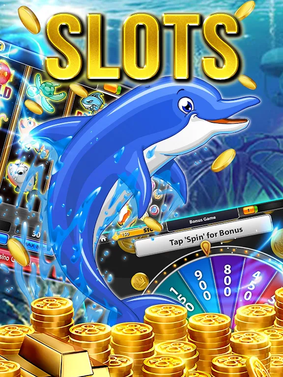 Dolphin Slots: Deluxe Pearl应用截图第0张