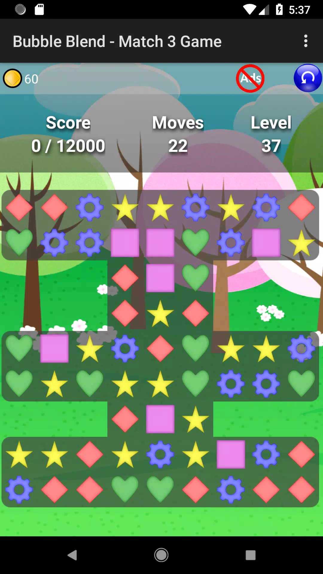 Bubble Blend - Match 3 Game 螢幕截圖 1