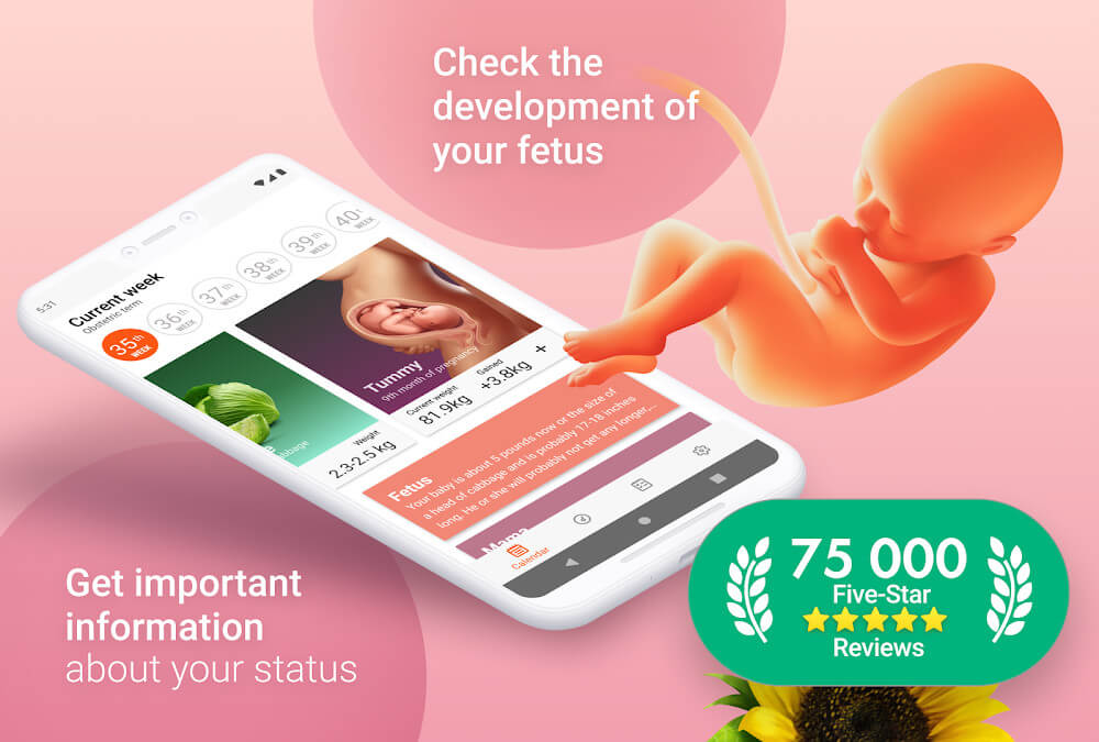 Pregnancy Tracker Mod Captura de tela 0