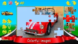 Puzzles cars 螢幕截圖 3